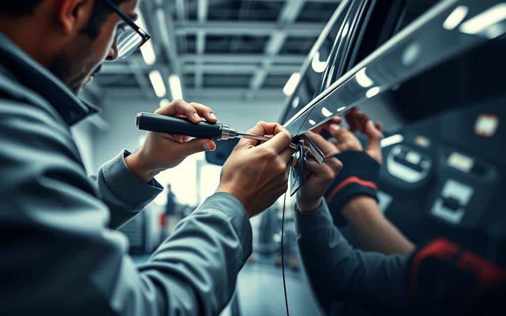 هندسة الأنظمة الأمنية وبروتوكولات الوصول الرقمي: الدليل التقني المتقدم في فتح سيارات ومعالجة أعطال الأقفال الذكية